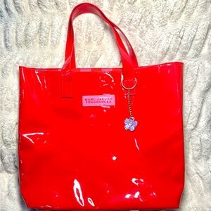 Marc Jacobs Fragrance Red - Reversible Pink Checker Tote Bag